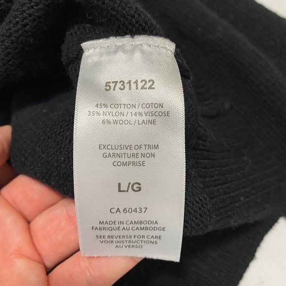 Stormpack Sunice Women's Black Crewneck Long Sleeve Sweater Size Large - Picture 4 of 9